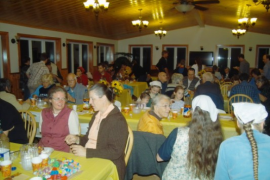 The room was full