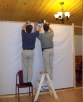 constructing a background