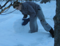 Rolling a ball