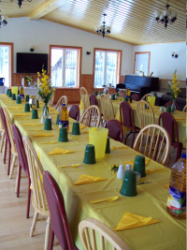 the tables