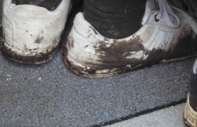The floors will need a wash too.