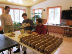 Assembling the prefabs
