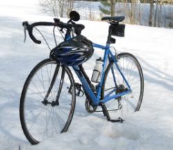 Convenient bike rack