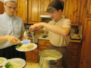 Stringy macaroni and cheese!