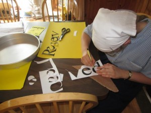 making signs