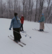 skiing